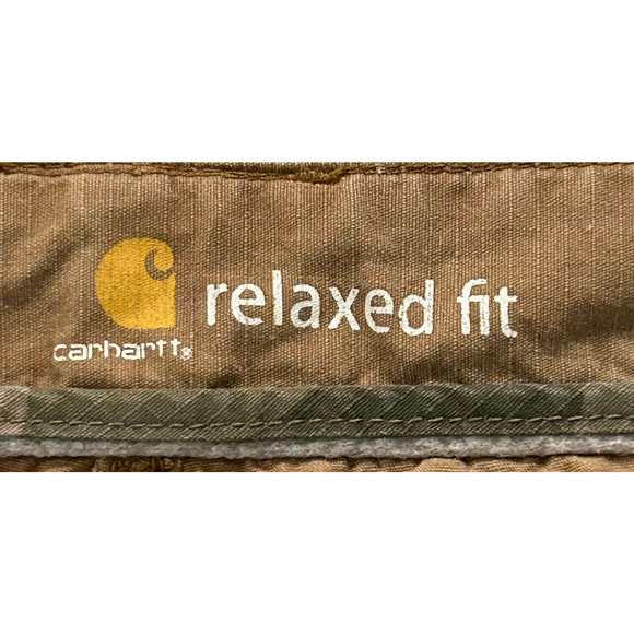 Carhartt Shorts Womens 16 Brown Ripstop Chino Relaxed Hiking Outdoor Actual 38X8 - Picture 5 of 8